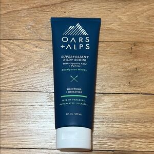 Oars + Alps Superfoliant Body Scrub - Navy & White
